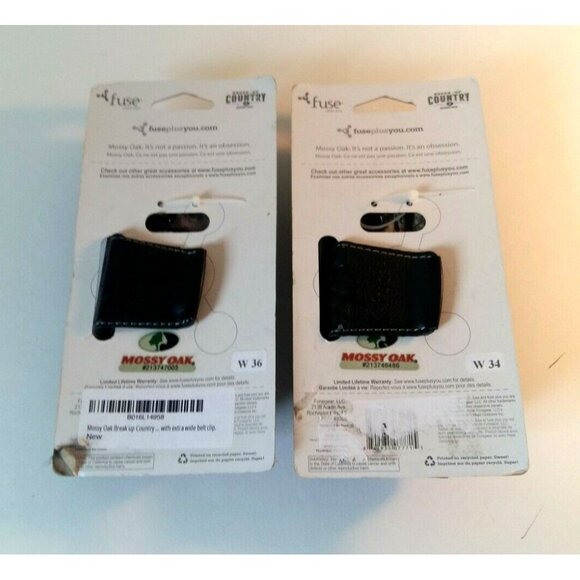 New 2 Mossy Oak Universal Phone Case Holder with Clip Break Up Country Camo Fuse - Picture 5 of 11